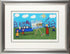 The Boating Lake John Wilson Giclée Framed Print Artist Hand Signed and Numbered