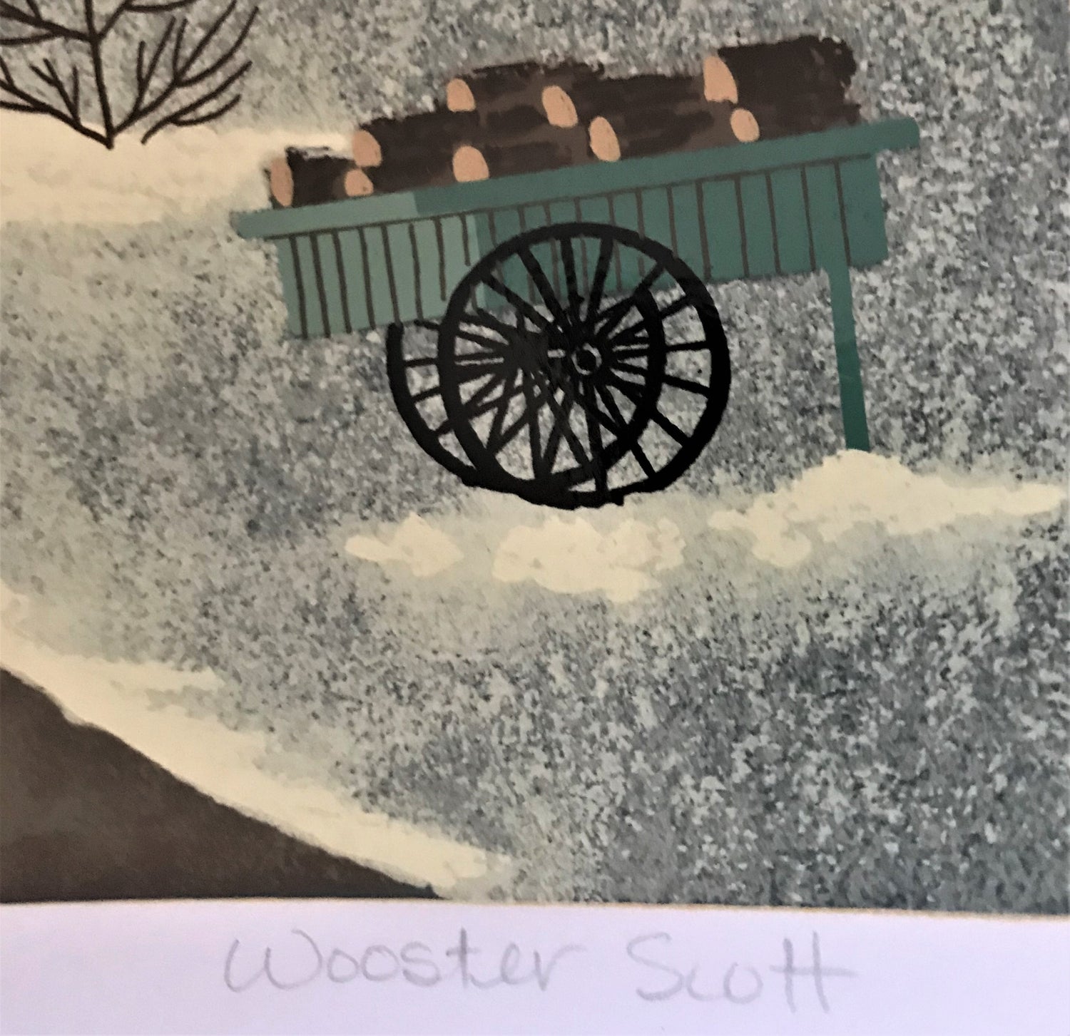 Hanging Out At Millers Pond Jane Wooster Scott Artist Proof Serigraph Print Artist Hand Signed and AP Numbered