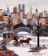 Manhattan Wonderland Jane Wooster Scott Lithograph Print Artist Hand Signed and Numbered