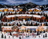 Alpine Winter Grandeur Jane Wooster Scott Lithograph Print Artist Hand Signed and Numbered