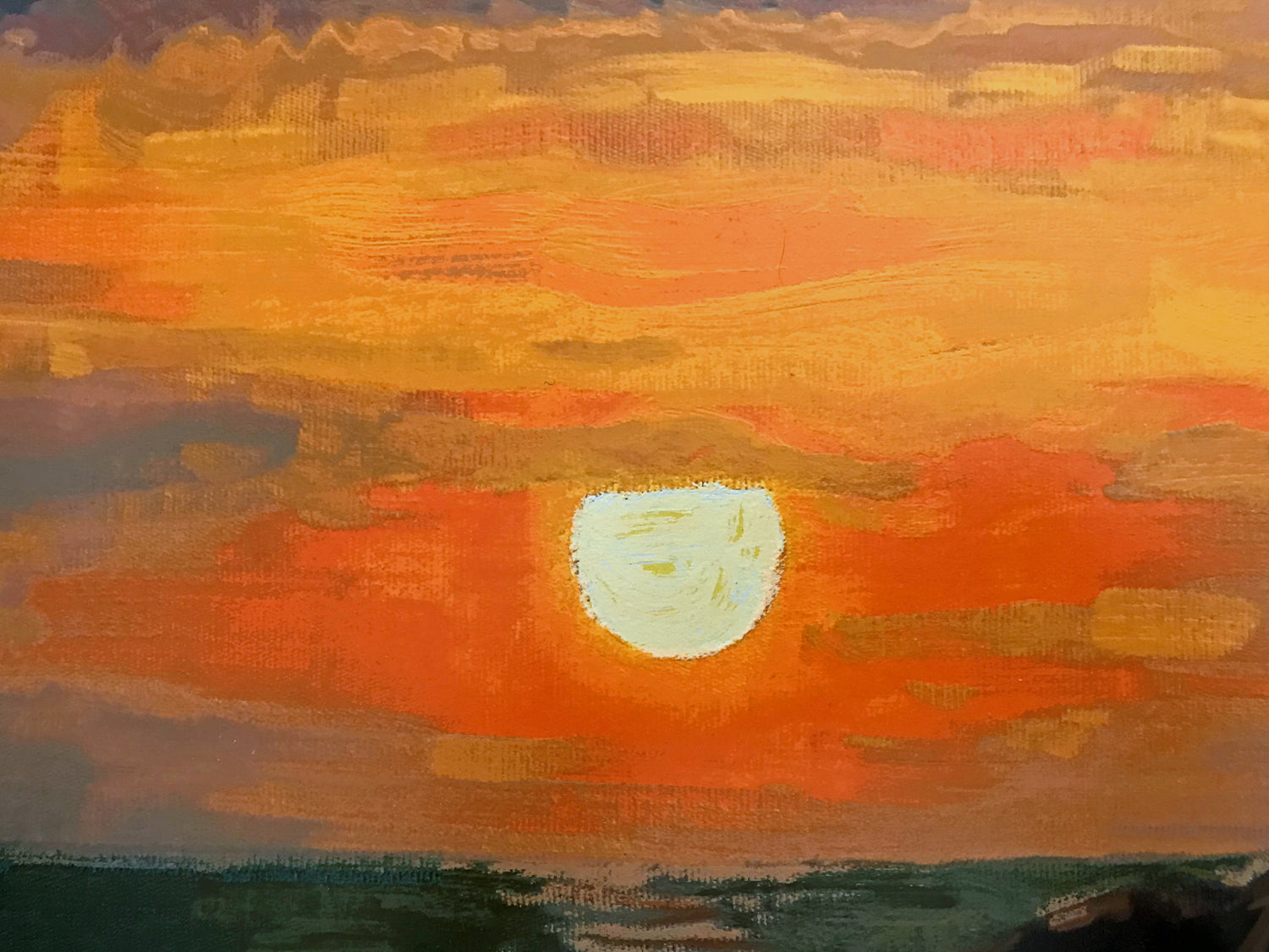 Point Arena Lindsay Dawson Serigraph Print Artist Hand Signed and Numbered