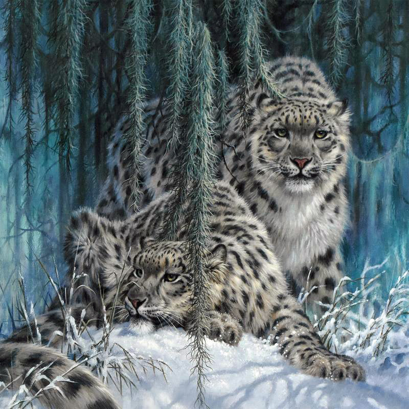 Ghosts In The Moonlight Larry Fanning Artist Proof Giclée on Canvas Artist Hand Signed and AP Numbered