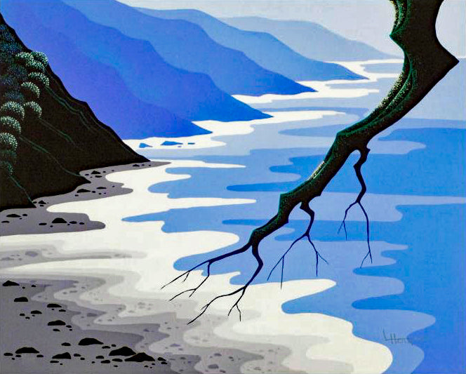 Coast Ecstasy Larissa Holt Canvas Giclée Print Artist Hand Signed and Numbered