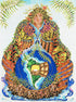 Earth Mother Linnea Pergola Canvas Giclée Print Artist Hand Signed and Numbered