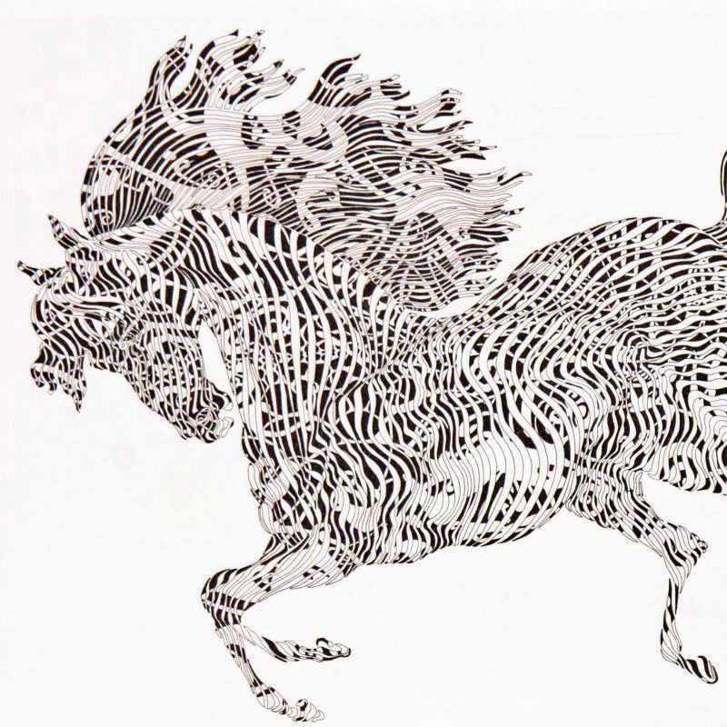 Larlechino Guillaume Azoulay Etching Artist Hand Signed and HC Numbered