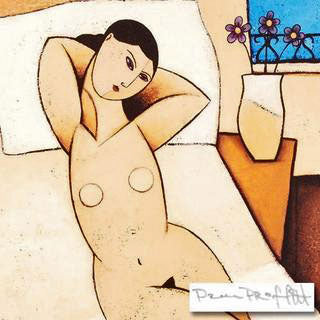 Late Day Siesta Paine Proffitt Artist Proof Giclée Print Hand Signed and Numbered