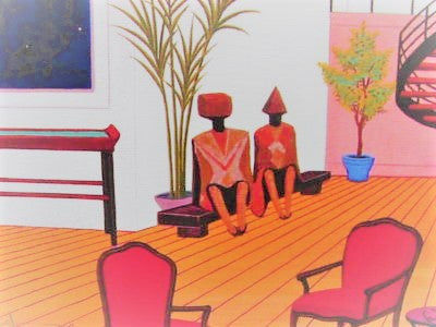 Loft Sky Fanch Ledan Canvas Giclée Print Artist Hand Signed and Numbered