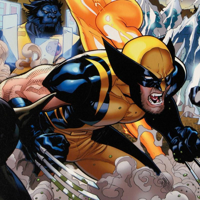 Secret Invasion X Men 4 Marvel Comics Artist Terry Dodson Canvas Giclée Print Numbered