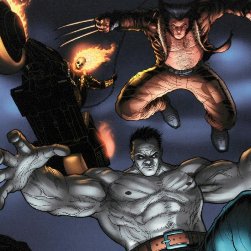 Fear Itself Fearsome Four 2 Marvel Comics Artist Simon Bisley Canvas Giclée Print Numbered