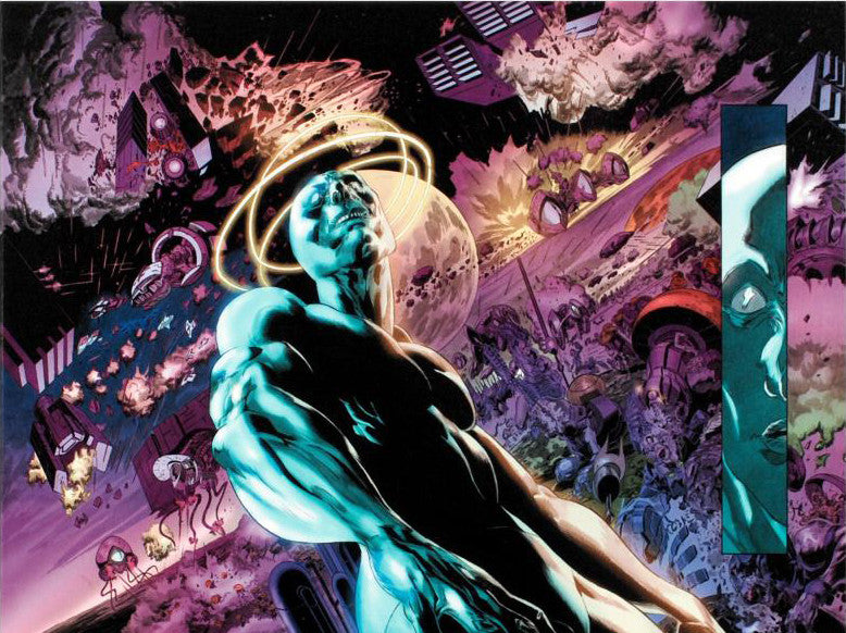 Silver Surfer In Thy Name 3 Marvel Comics Artist Tan Eng Huat Canvas Giclée Numbered