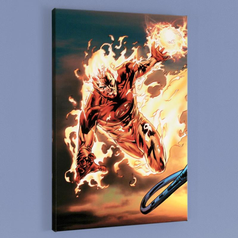 Ultimate Fantastic Four 54 Marvel Comics Artist Billy Tan Canvas Giclée Print Numbered