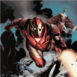 Iron Man 85 Marvel Artist Gabriele Dell Otto Canvas Giclée Print Numbered