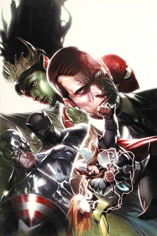 Secret Invasion 1 Marvel Comics Artist Leinil Francis Yu Canvas Giclée Print Numbered