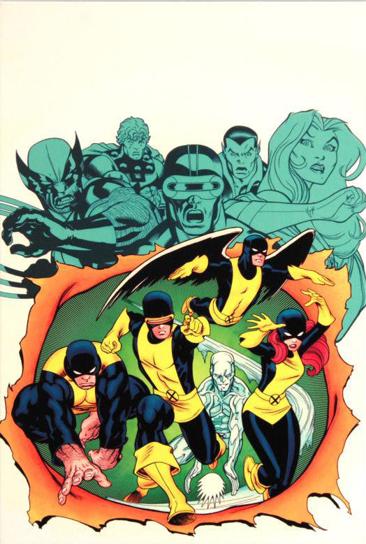 X Men Giant Size 1 Marvel Comics Artist Ed McGuinness Canvas Giclée Print Numbered