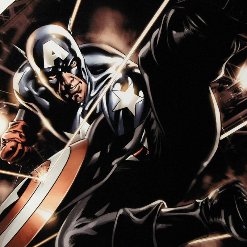 Captain America 41 Marvel Comics Artist Steve Epting Canvas Giclée Print Numbered