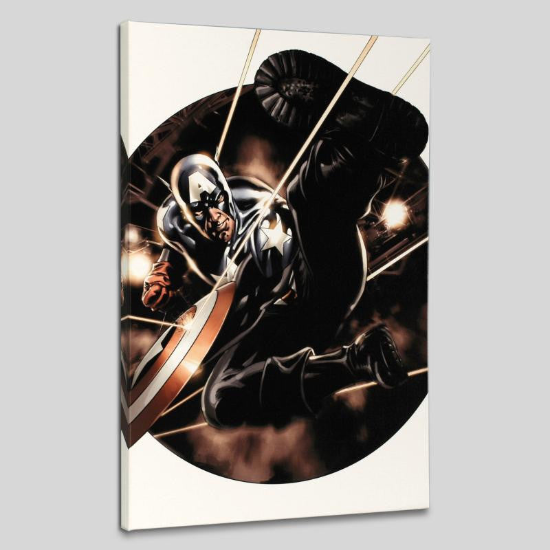 Captain America 41 Marvel Comics Artist Steve Epting Canvas Giclée Print Numbered