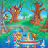 Friends in the Woods Manny Hernandez Mixed Media Print Artist Hand Signed and Numbered