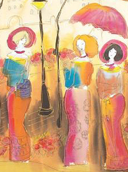 Moshe Leider Original Fine Art Mixed Media Painting Artist Hand Signed