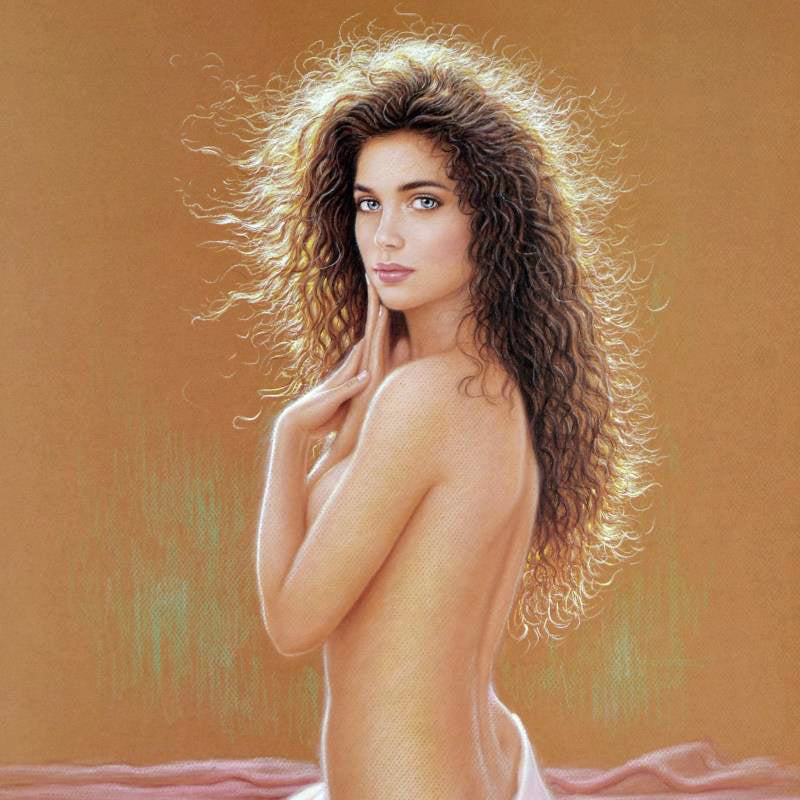 Caress Miguel Paredes Collotype Print Artist Hand Signed and Numbered