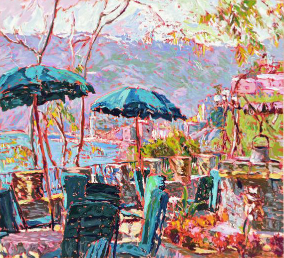 Porta Roca Marco Sassone Serigraph Print Artist Hand Signed and Numbered