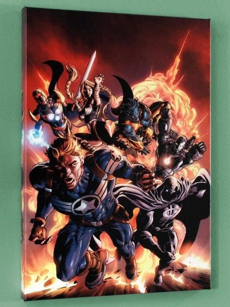 Secret Avengers 2 Marvel Comics Artist Marko Djurdjevic Canvas Giclée Print Numbered