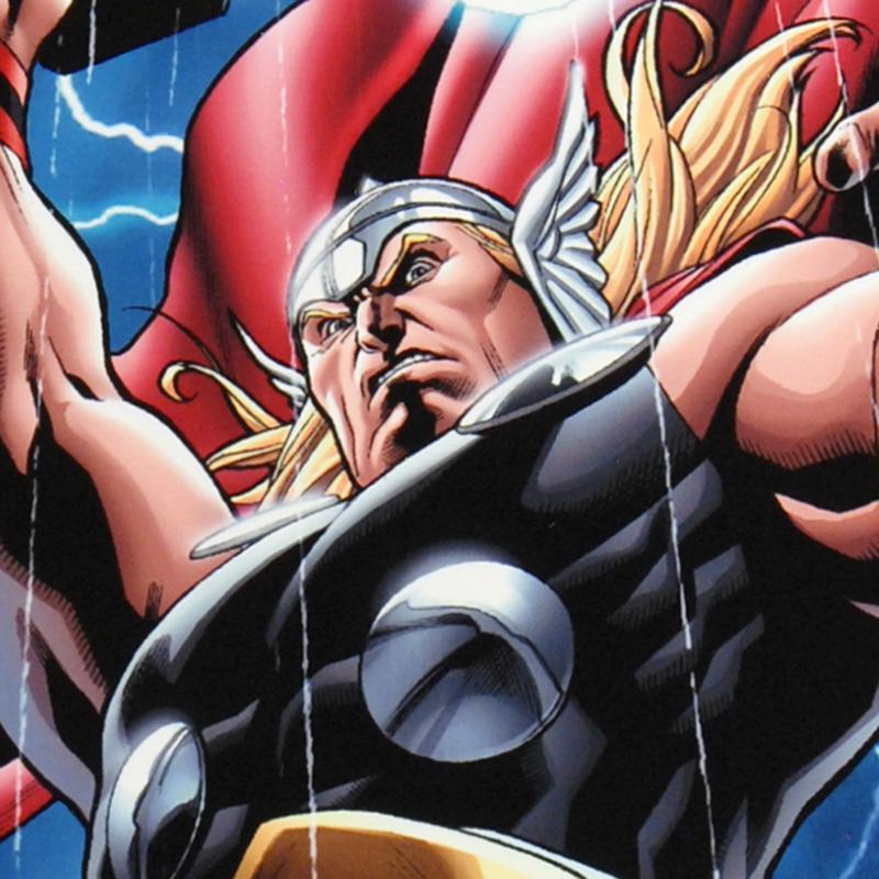 Marvel Adventures Super Heroes 2 Marvel Comics Artist Clayton Henry Canvas Giclée Print Numbered