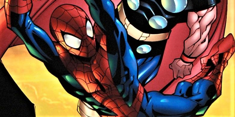 Marvel Age Spider Man Team Up 4 Marvel Comics Artist Randy Green Canvas Giclée Print Numbered