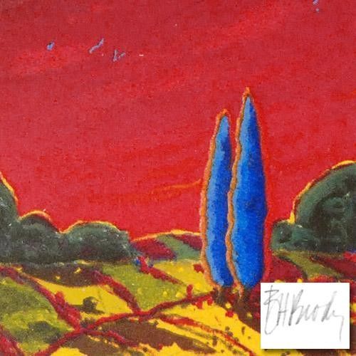 My Colour Dream I B H Brody Serigraph Print on Board Artist Hand Signed and Numbered