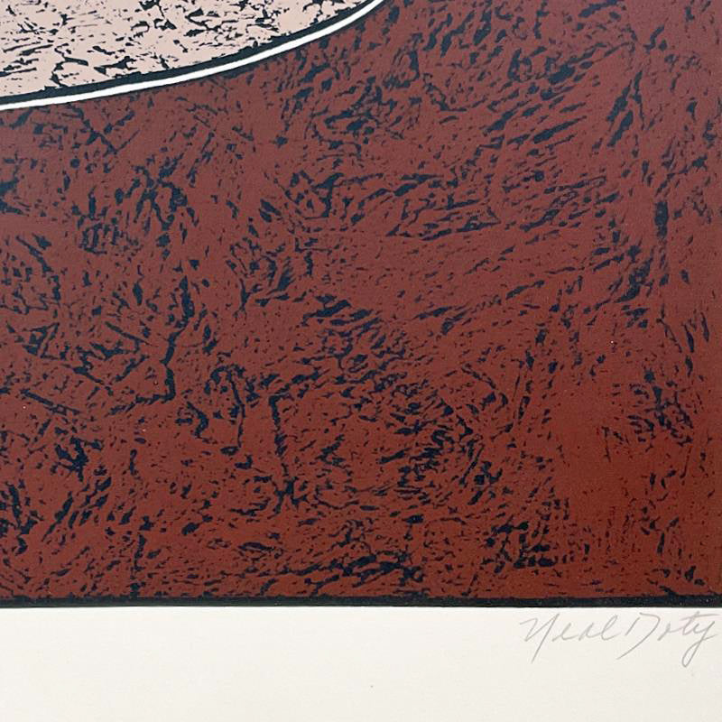 Untitled Neal Doty Serigraph Artist Hand Signed
