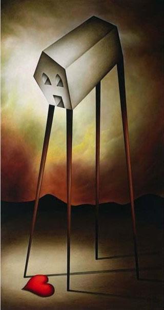 One Step Closer Peter Smith Giclée Print Artist Hand Signed Numbered and Framed