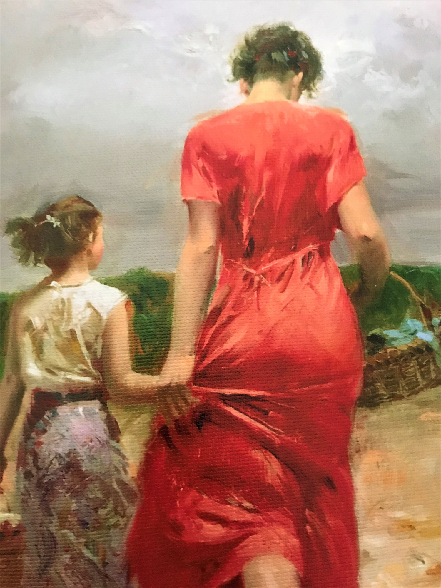 Homeward Bound Pino Daeni Canvas Giclée Print Artist Hand Signed and Numbered