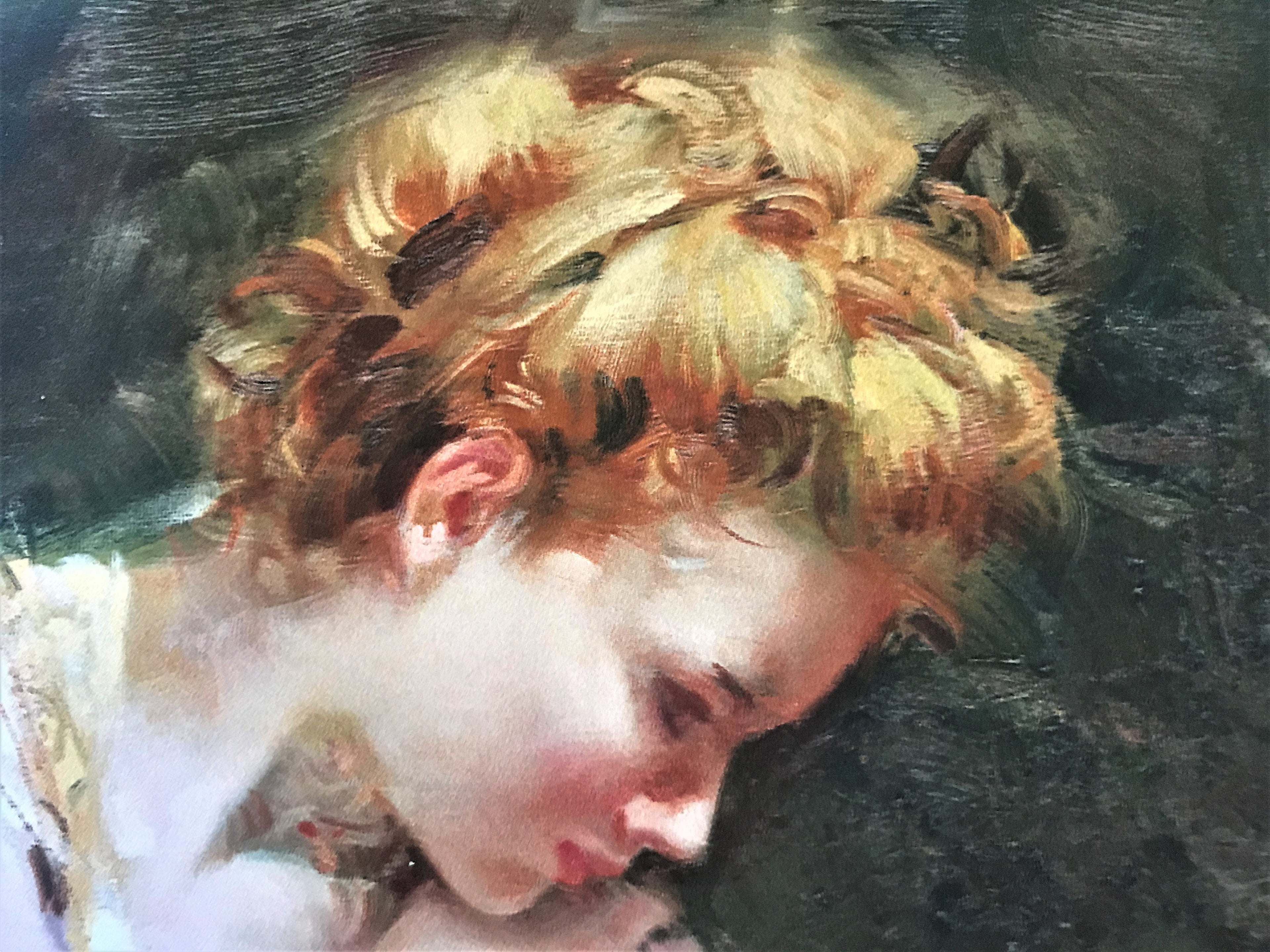 Anticipation Pino Daeni Giclée Print Artist Hand Signed and Numbered