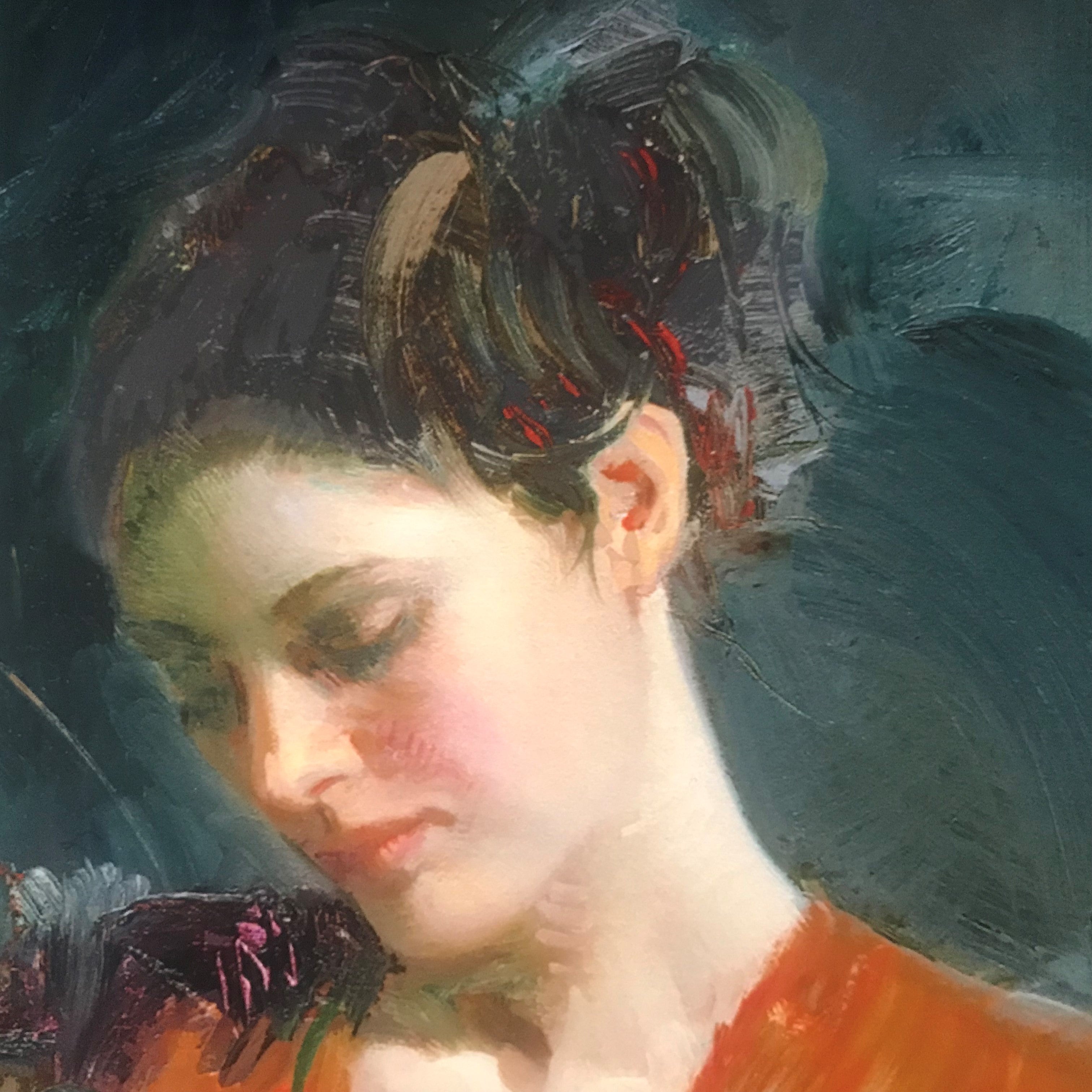 Last Touch Pino Daeni Giclée Print Artist Hand Signed and Numbered