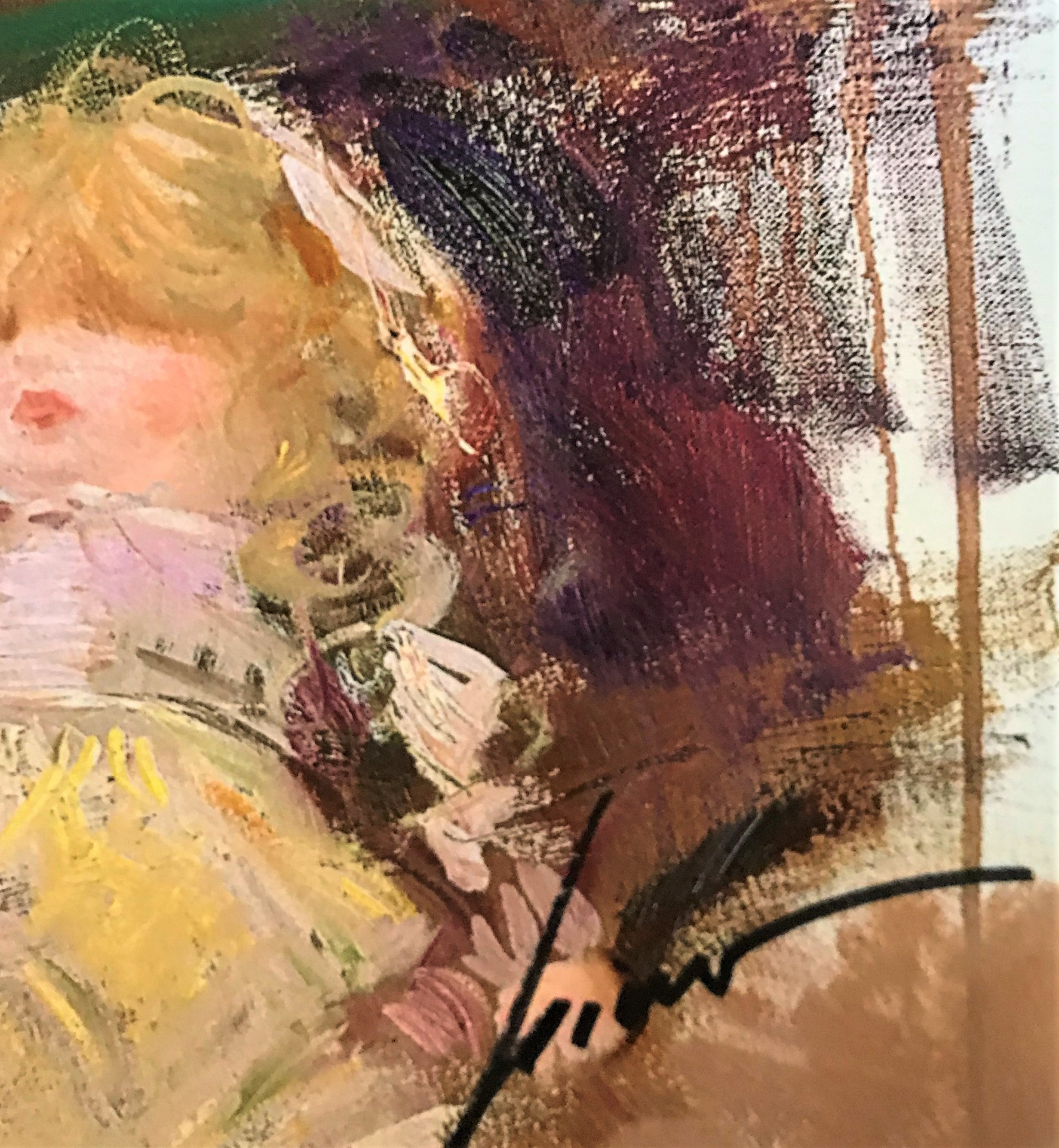 Precious Moments Pino Daeni Giclée Print Artist Hand Signed and Numbered