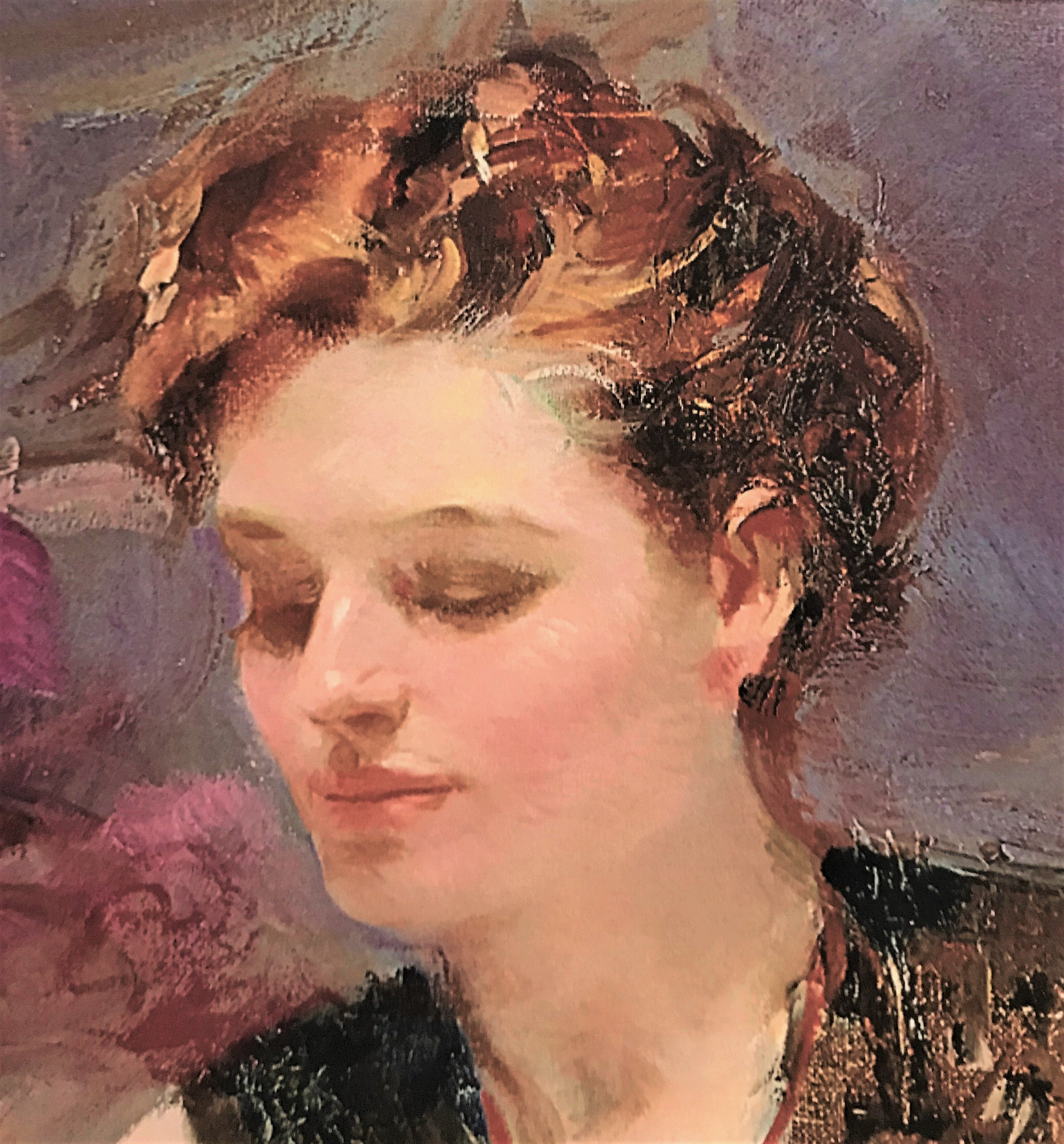 Precious Moments Pino Daeni Giclée Print Artist Hand Signed and Numbered