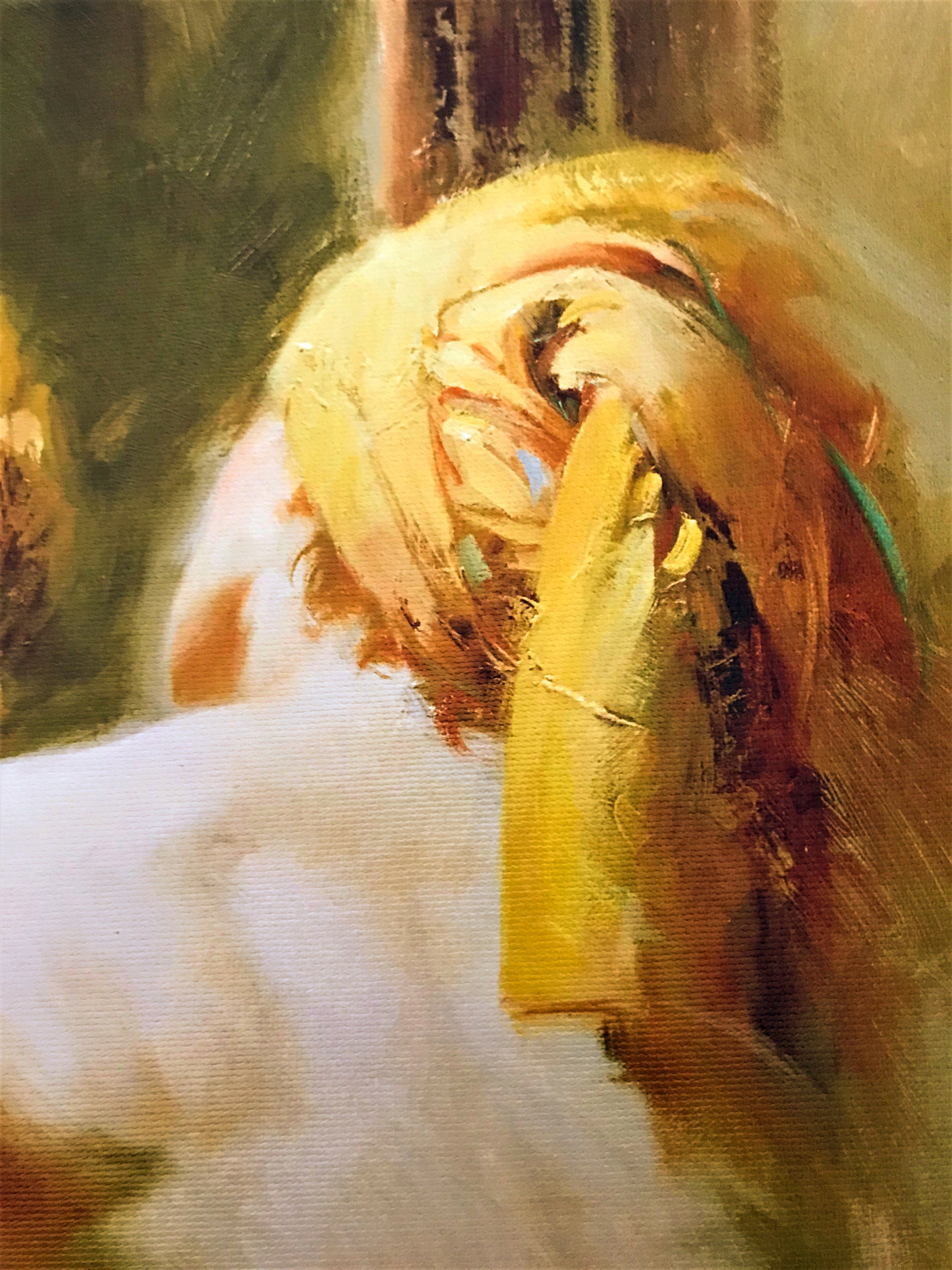 Morning Reflections Pino Daeni Canvas Giclée Print Artist Hand Signed and Numbered