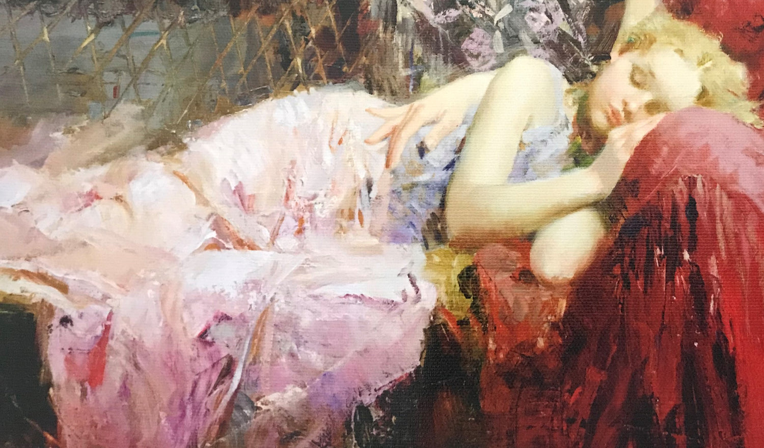 A Mothers Love Pino Daeni Canvas Giclée Print Artist Hand Signed and Numbered