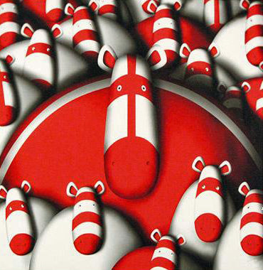 The Biggest Fan Peter Smith Giclée Print Artist Hand Signed Time Numbered and Framed