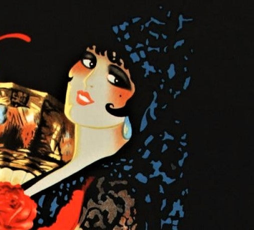 Perfume Maja RE Society Hand Pulled Lithograph Print Lithographer Hand Signed and Numbered