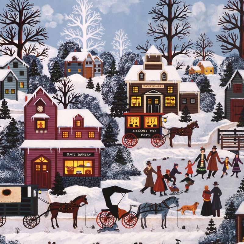 Pursuits of the Past Jane Wooster Scott Lithograph Print Artist Hand Signed and Numbered