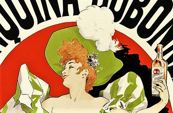 Quinquina Dubonnet RE Society Hand Pulled Lithograph Print Numbered and Signed