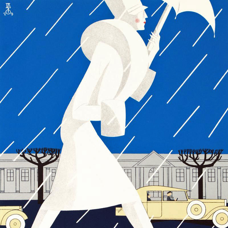 Candee RE Society Hand Pulled Lithograph Print Hand Signed and Numbered