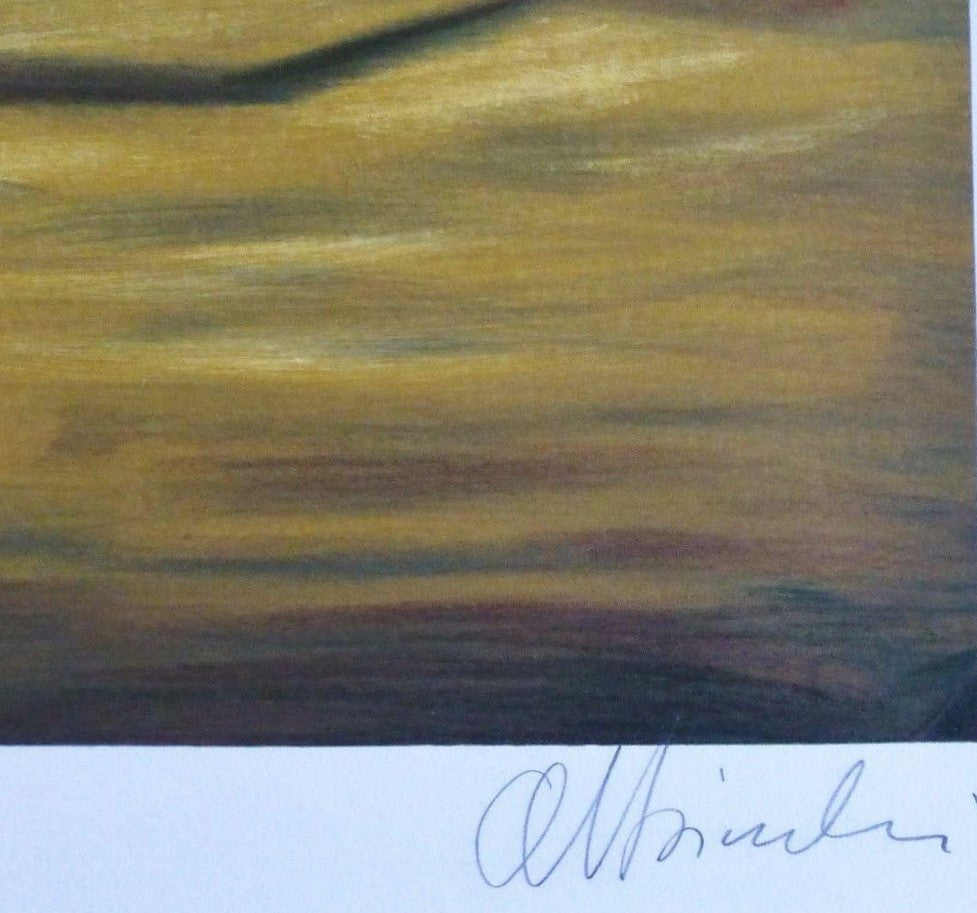 Nocture in E Flat Major Rafal Olbinski Lithograph Print Artist Hand Signed and Numbered