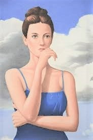 Midsummer Marriage Rafal Olbinski Hand Pulled Lithograph Print Artist Hand Signed and Numbered