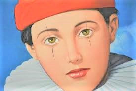 Explicit Introspection Rafal Olbinski Hand Pulled Lithograph Print Artist Hand Signed and Numbered
