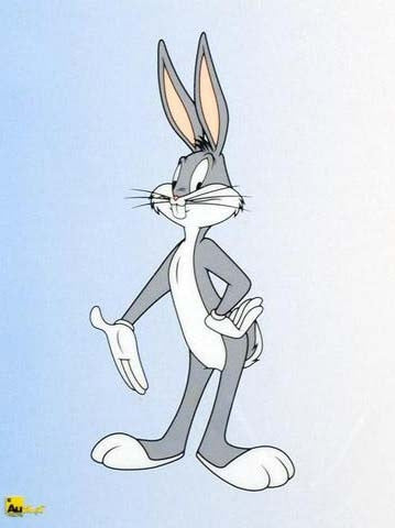 Bugs Bunny Warner Bros Looney Tunes Sericel by Authentic Images