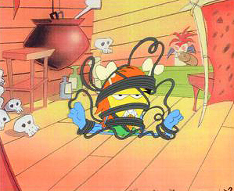 The Pink Panther Show Production Animation Cel and Paired Pencil Sketch Framed