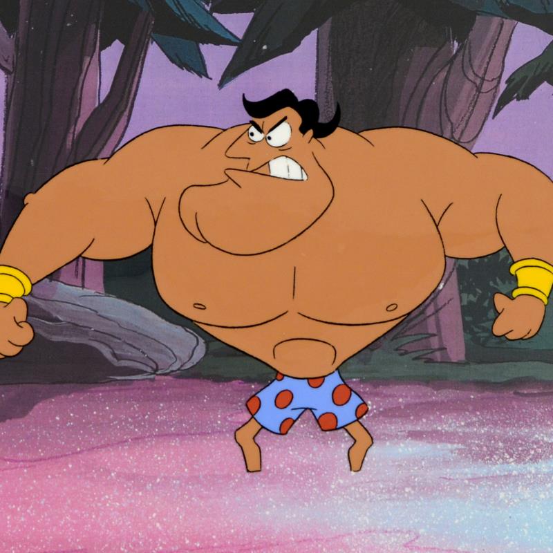 The Pink Panther Show MGM United Artists Original Production Animation Cel with Paired Pencil Sketch