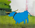 The Pink Panther Show MGM United Artists Original Production Animation Cel with Paired Pencil Sketch