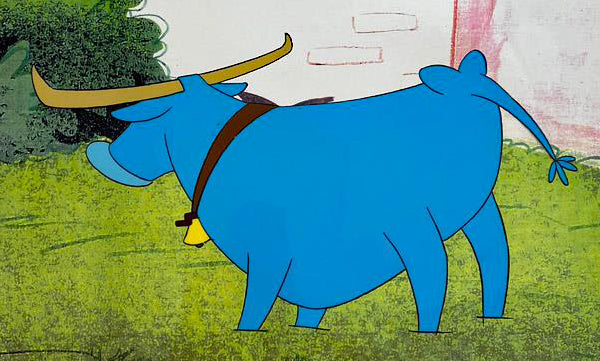 The Pink Panther Show MGM United Artists Original Production Animation Cel with Paired Pencil Sketch